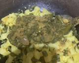 Palak masala with ghee roasted veggies recipe step 4 photo
