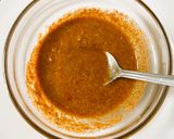 A picture of step 3 of Raw Banana Curry.