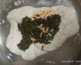 A picture of step 4 of Pudina buns pav.