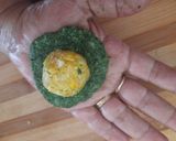 A picture of step 11 of Spinach Corn Cheese Wadas.