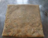 A picture of step 6 of Cheesechapati#themechallenge.