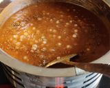 A picture of step 4 of Sabudana Tomato Potato Chakri.
