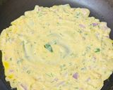 A picture of step 1 of Jowar Chilla.