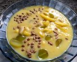 A picture of step 3 of Creamy fruit custard.