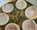 Une image de l'étape 2 de Tajine boulettes pomme de terre petits pois et fond d'artichaut.