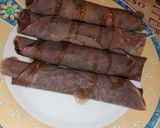 Szénhidrátmentes, felcsavarható proteinpalacsinta recept fázis 6 fotója
