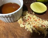 Hình bước làm 3 của món Cá Diêu Hồng Hấp Gừng & Rau Cải Cay