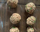 Foto del paso 4 de la receta: Albóndigas de porotos marrones y avena 🧆🧆