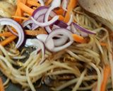A picture of step 4 of My Pulled Beef Stir fry. 😀.