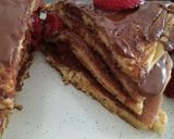 Φωτογραφία βήματος 4 της συνταγής Pancakes με μερέντα