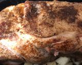 A picture of step 2 of Pork butt.