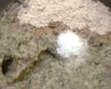 A picture of step 2 of Oats and Moong sprouts Dahi Vada.