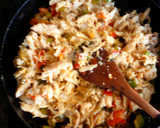 Foto del paso 13 de la receta: Crepes de espinaca rellenas de pollo