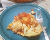 A picture of step 5 of Tomatoes and herbs lasanya bake.