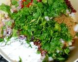Chicken chapli kabab sandwich recipe step 1 photo
