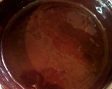 A picture of step 9 of Ombre cake(without oven).