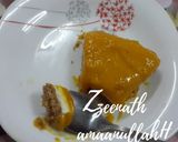 A picture of step 5 of Mango Mousse Cake.