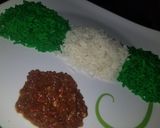 A picture of step 3 of Nigerian Rice.