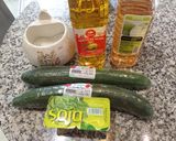 Foto del paso 1 de la receta Salmorejo de pepino con yogur en batidora de jarra