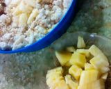 Foto del paso 2 de la receta: Pastel de pan c/manzana 🍞┌⁠|⁠o⁠^⁠▽⁠^⁠o⁠|⁠┘🍎