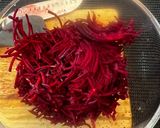 A picture of step 2 of Worlds (2nd) Best Ukrianian Borscht - SO perfect, amazing Colour and really good for you and kids :P.