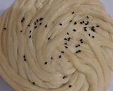 A picture of step 2 of Laccha Paratha.