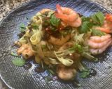 Une image de l'étape 12 de 🌿Crevettes 🍤🦐sautées sur lit de tagliatelles 🍃🌱.