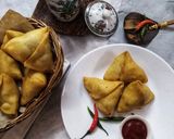 A picture of step 16 of Potato samosa in Bengali style.