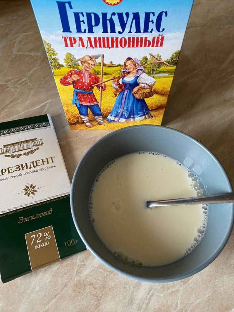 Каша геркулес традиционный русский продукт