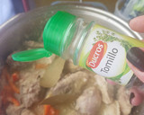 Foto del paso 8 de la receta: Gallina con fideos