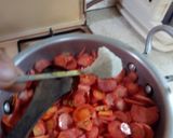 A picture of step 6 of Carrots and Tomato Bujeya.