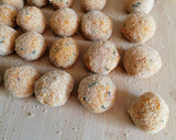 Foto del paso 8 de la receta: Bocaditos de calabaza con curry de manzana