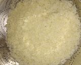 A picture of step 1 of Gur waly chawal.