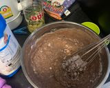A picture of step 1 of Vegan Chocolate Cake.