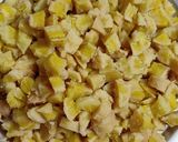A picture of step 3 of Raw banana dry curry (suki bhaji).