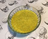 Une image de l'étape 8 de Sauce ail, persil, feta, citron et curcuma (pour poissons).