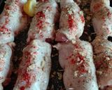 Foto del paso 4 de la receta: Arrollado de patamuslo con jamón y queso