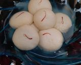 A picture of step 4 of Spongy Rasgulla.