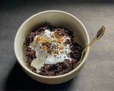 A picture of step 5 of Chocolate Black Rice Pudding.