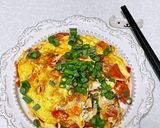 麻油香煎番茄蛋的食譜步驟5照片