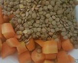 صورة لخطوة 2 من وصفة عدس اخضر