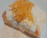 รูปขั้นตอนการทำที่ 5 ของ ชิฟฟ่อนเค้กส้มครีมกะทิลาวาฝอยทอง (Orange Chiffon Cake Topped with Coconut Lava Cream)
