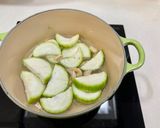 速成料理 |鹽麴絲瓜煨麵的食譜步驟3照片