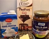 Foto del paso 1 de la receta: Tarta húmeda de dulce de leche y chocolate negro