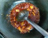 A picture of step 4 of Palak paneer.