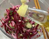A picture of step 3 of Beetroot Salad.