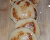 A picture of step 3 of Juicy Malai pan cake.