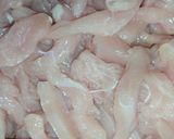 A picture of step 1 of Chicken Frankie Roll.