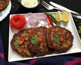 A picture of step 4 of Chicken Chapli Kebab.