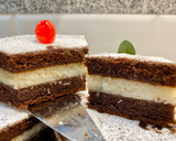 Foto del paso 21 de la receta: Pastel de chocolate relleno con crema de coco